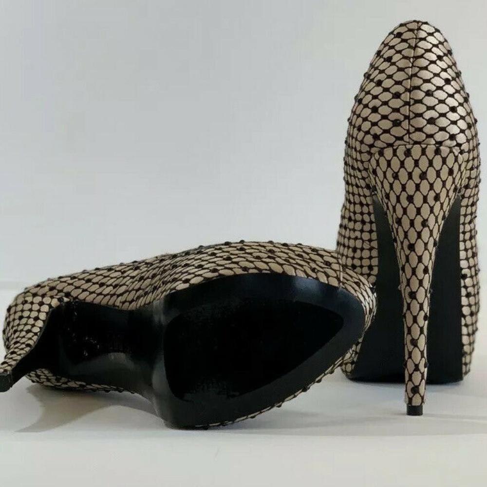 Steve Madden Red Carpet Size 10 Platform Open Toe - image 4